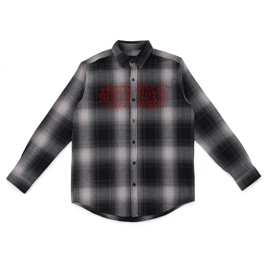 Metal Outline Flannel