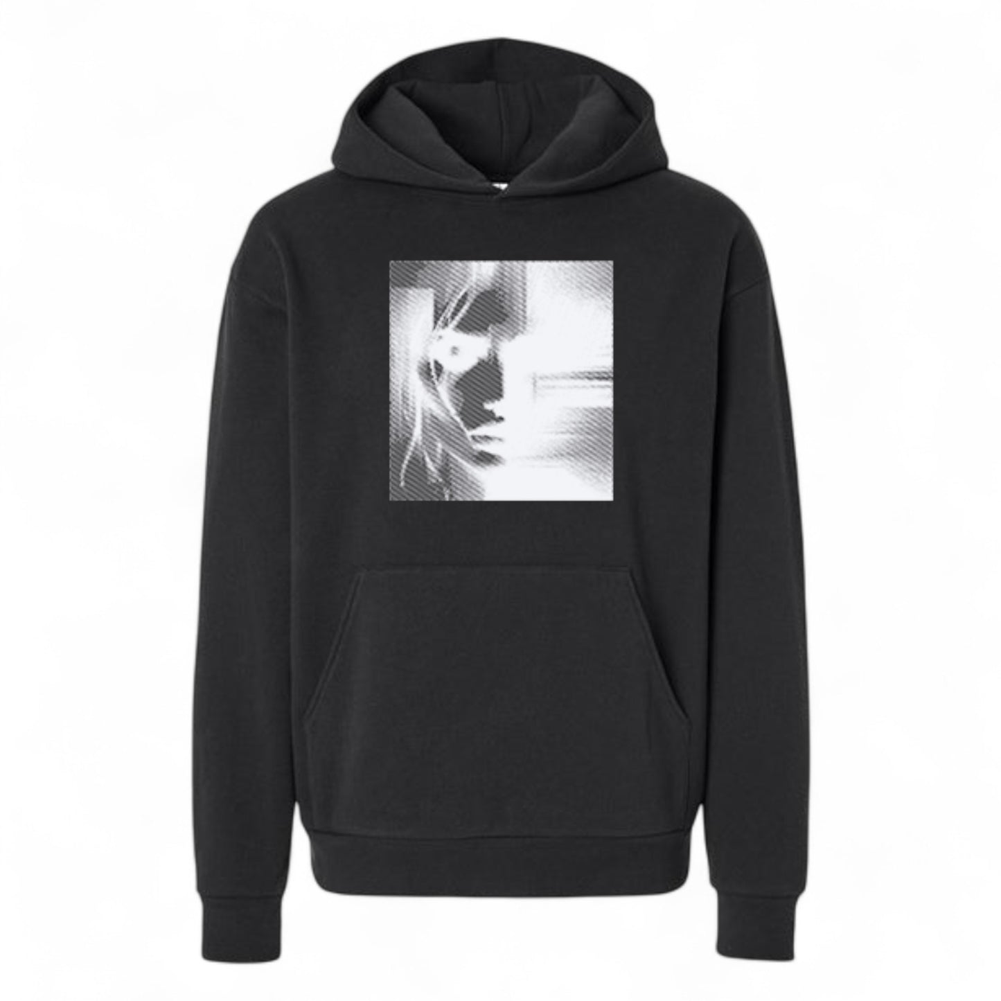 Abstract Face Heavyweight Hoodie