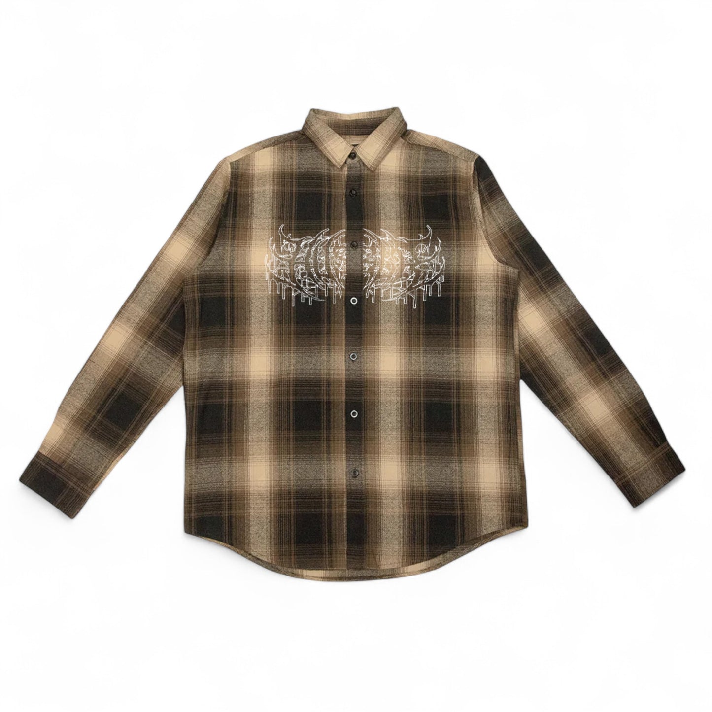 Metal Outline Flannel