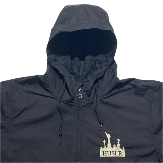 Grave Logo Quarter-Zip Jacket