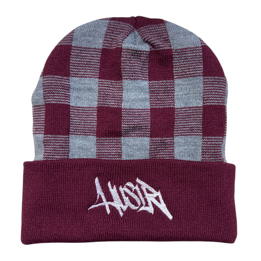 Handstyle Checkered Beanie