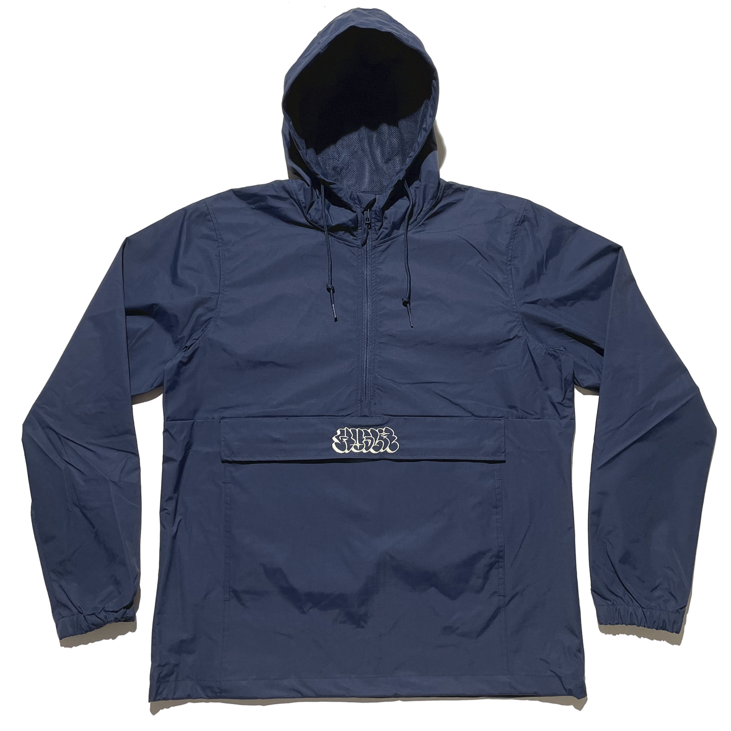Hollow Logo Quarter-Zip Jacket