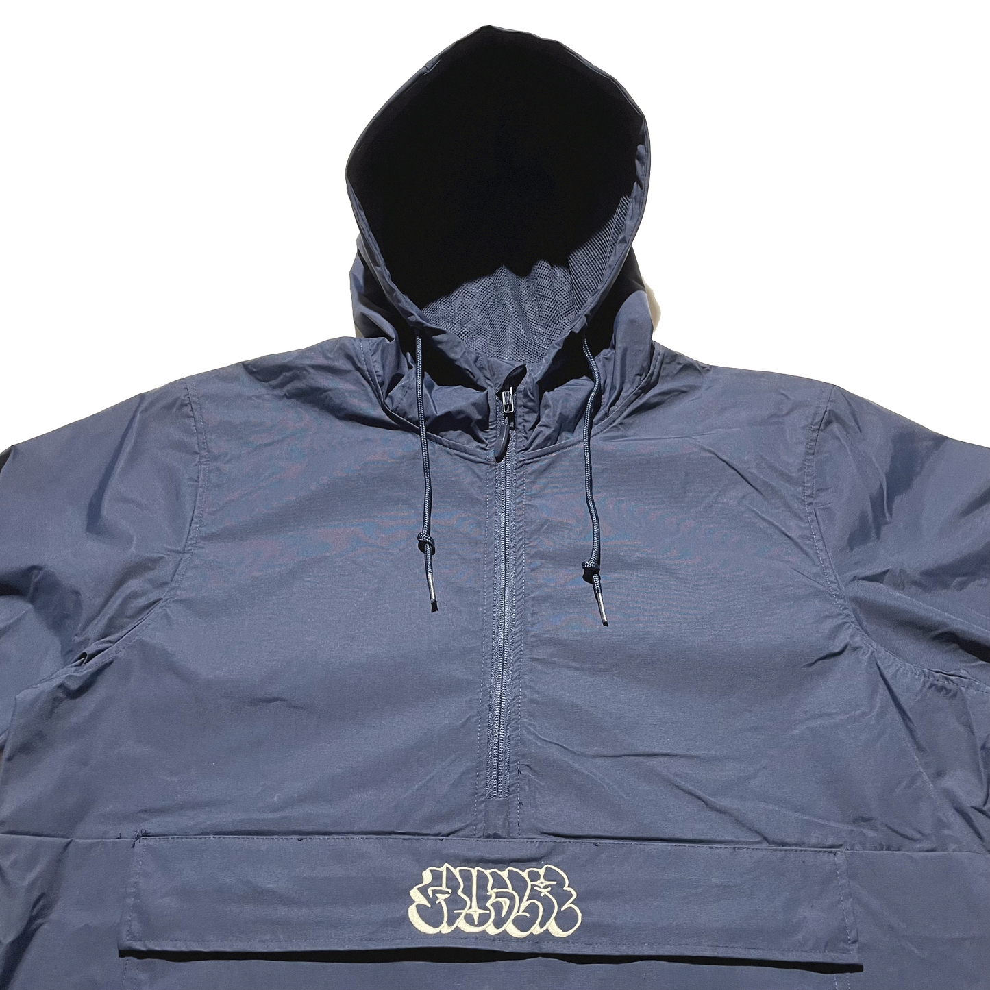 Hollow Logo Quarter-Zip Jacket