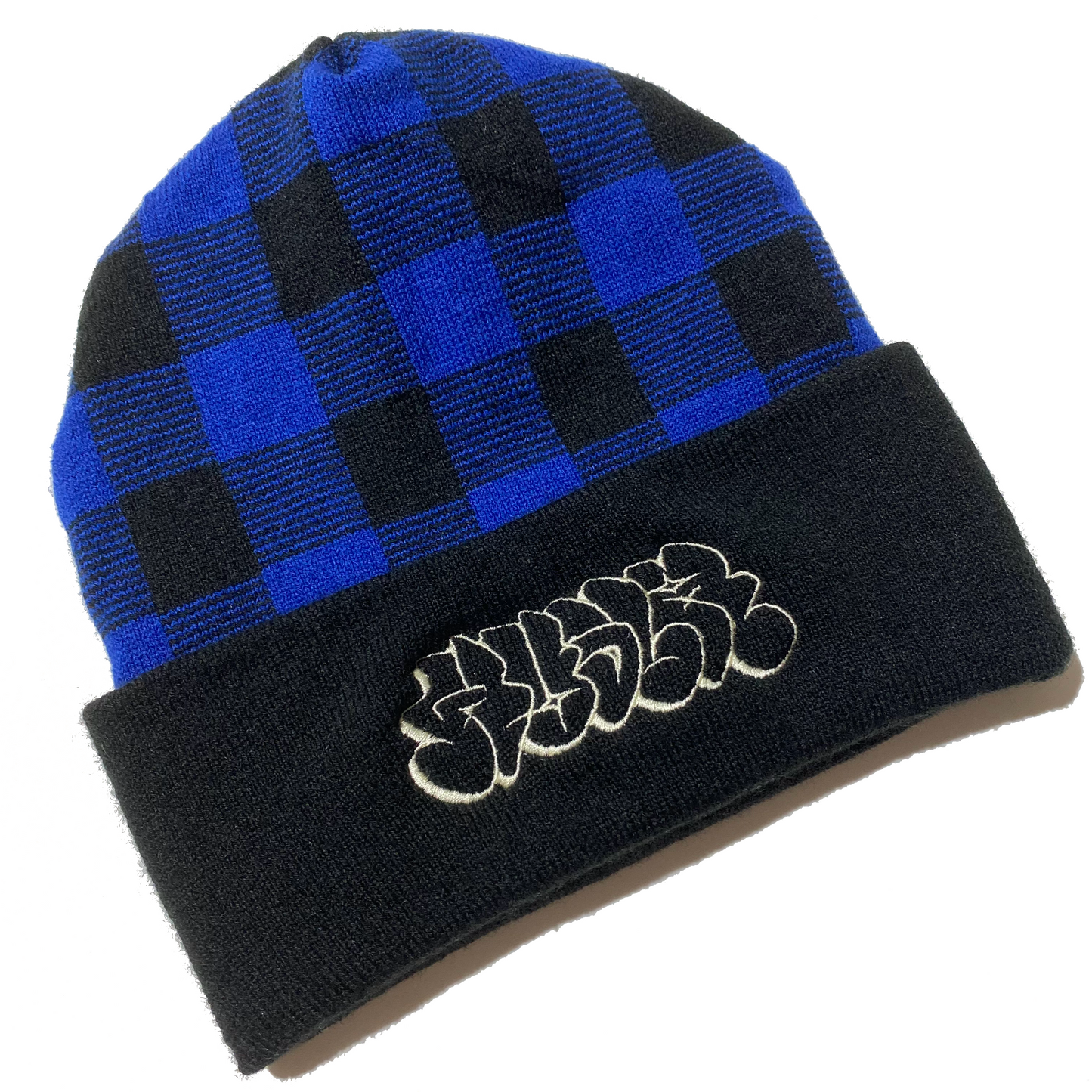 Hollow Checkered Beanie