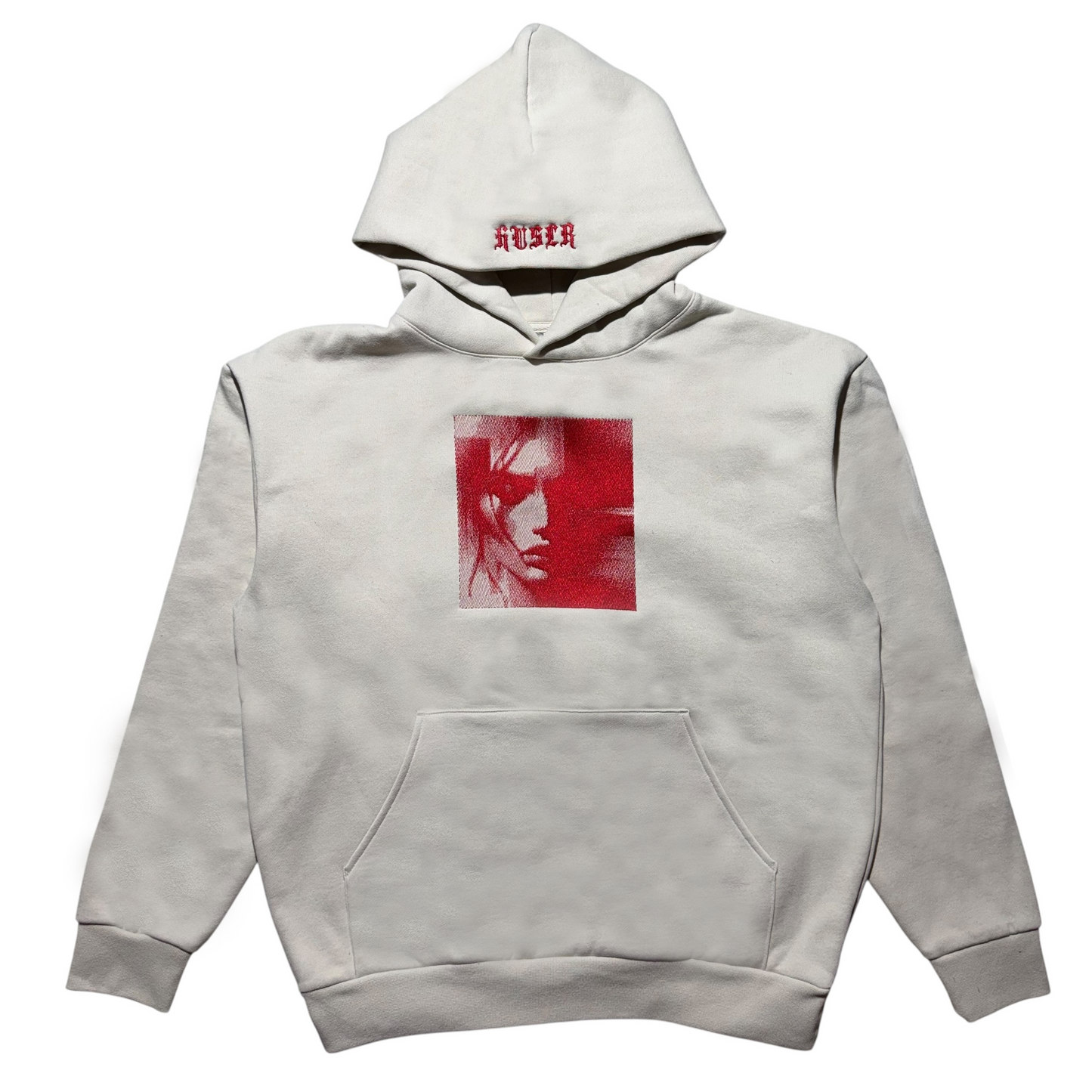 Abstract Face Heavyweight Hoodie