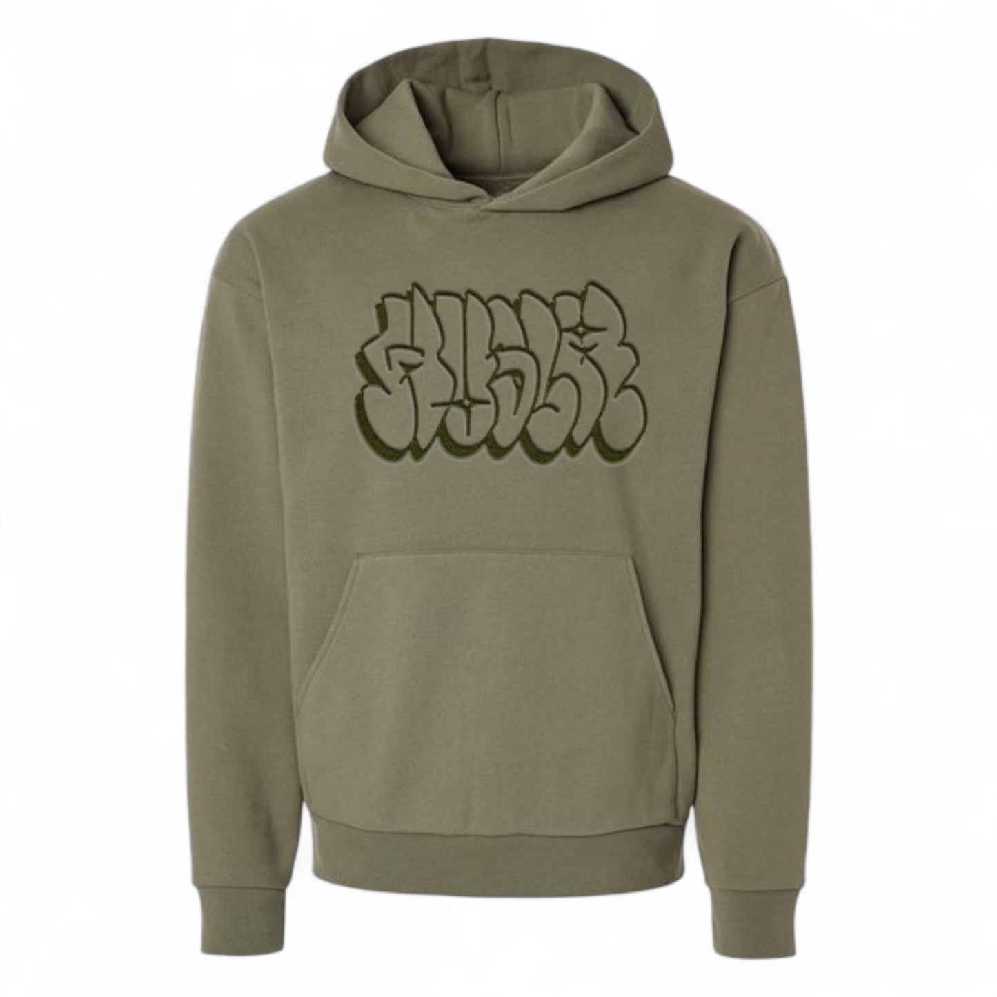 3D Puff Thow Heavyweight Hoodie
