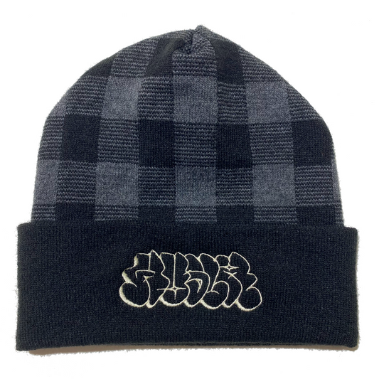 Hollow Checkered Beanie