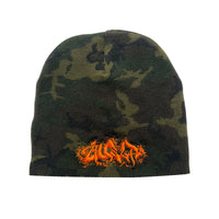 Graff Skully Beanie [Camo]