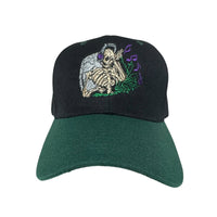 Skeleton Logo Hat [Black/Green]