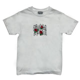 Roses & Barbed Wire Tee [White]
