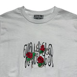 Roses & Barbed Wire Tee [White]