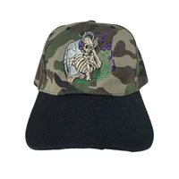 Skeleton Logo Hat [Camo/Black]