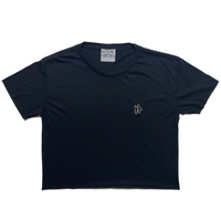 Crop Tee [Black]