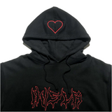 Heart Hoodie [Black]