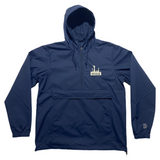 Grave Logo Quarter-Zip Jacket [Navy Blue]