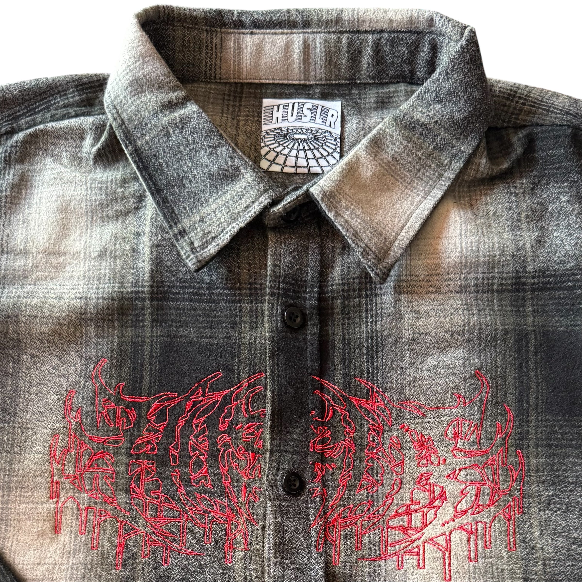 Metal Outline Flannel – HUSLR