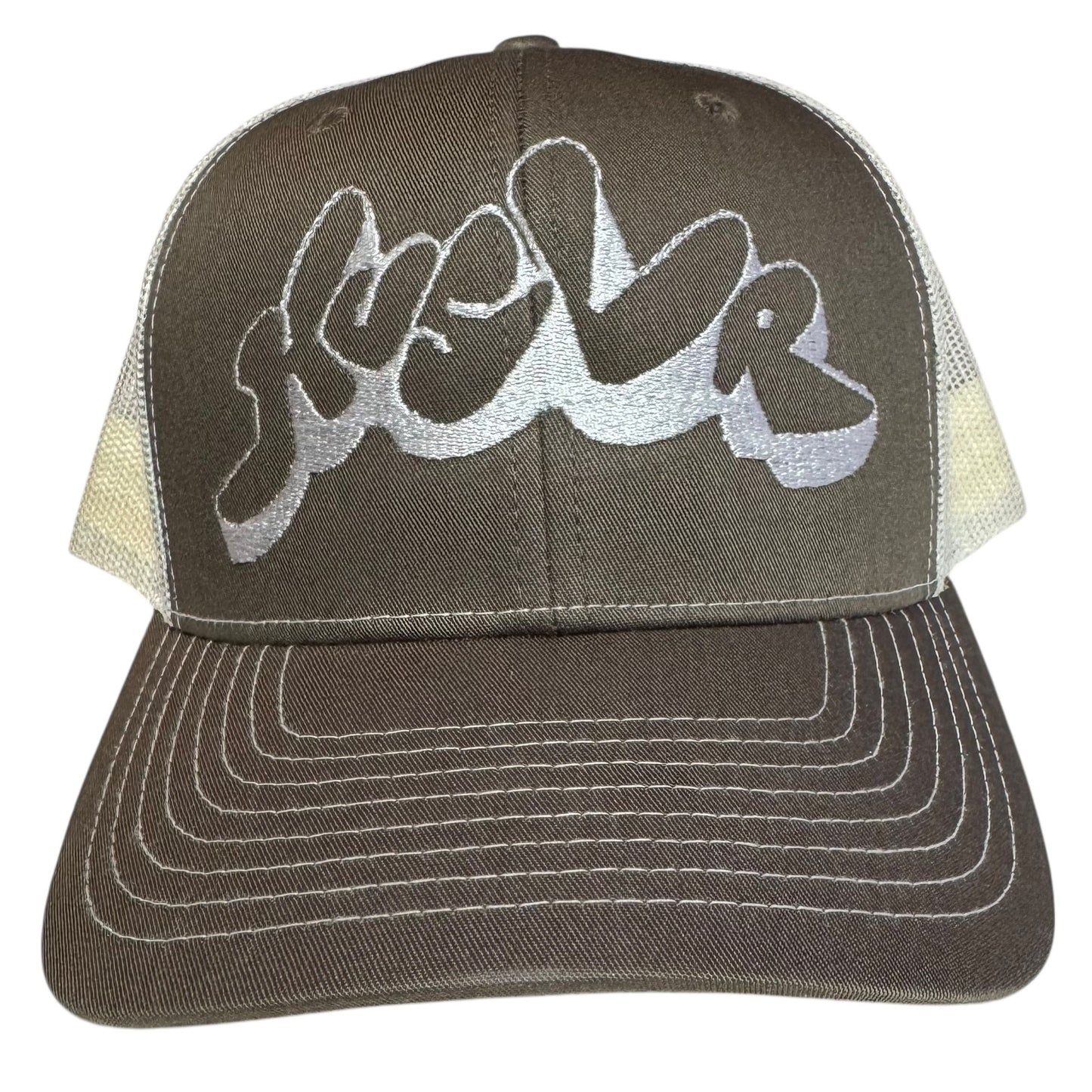 Bubble Letter Trucker Hat