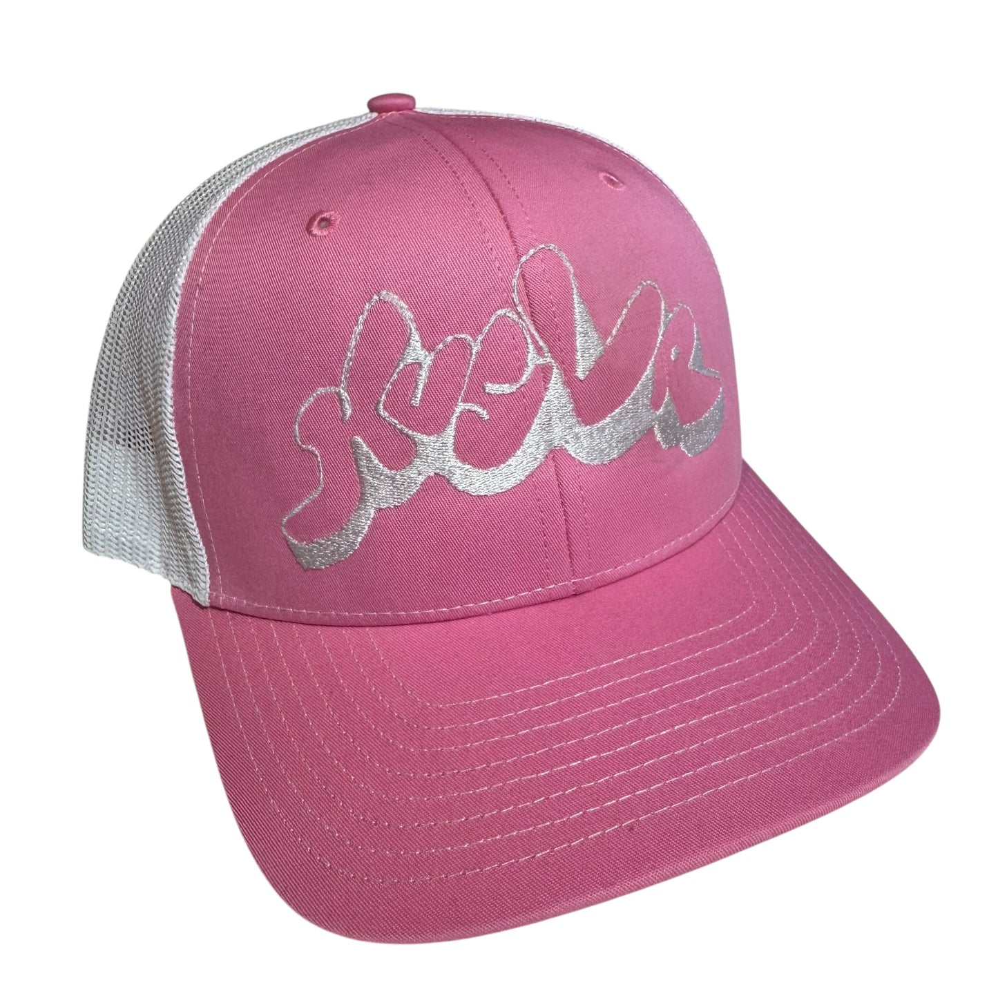 Bubble Letter Trucker Hat