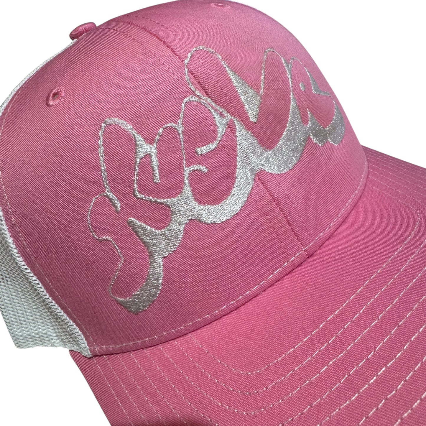 Bubble Letter Trucker Hat