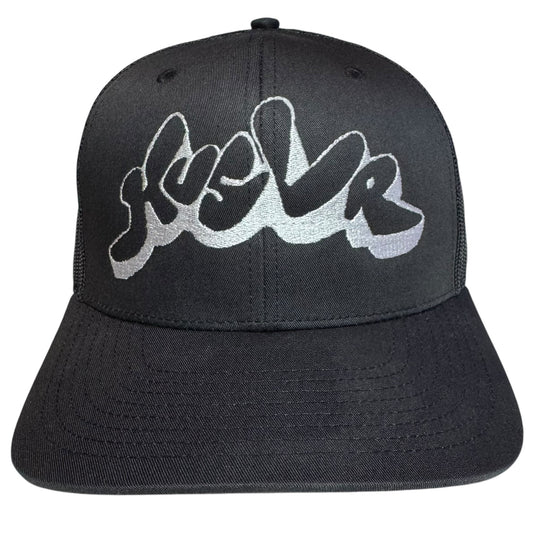 Bubble Letter Trucker Hat