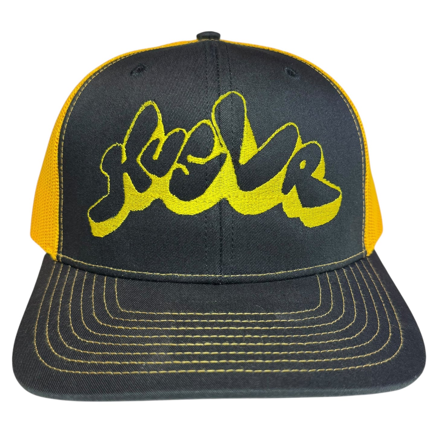 Bubble Letter Trucker Hat