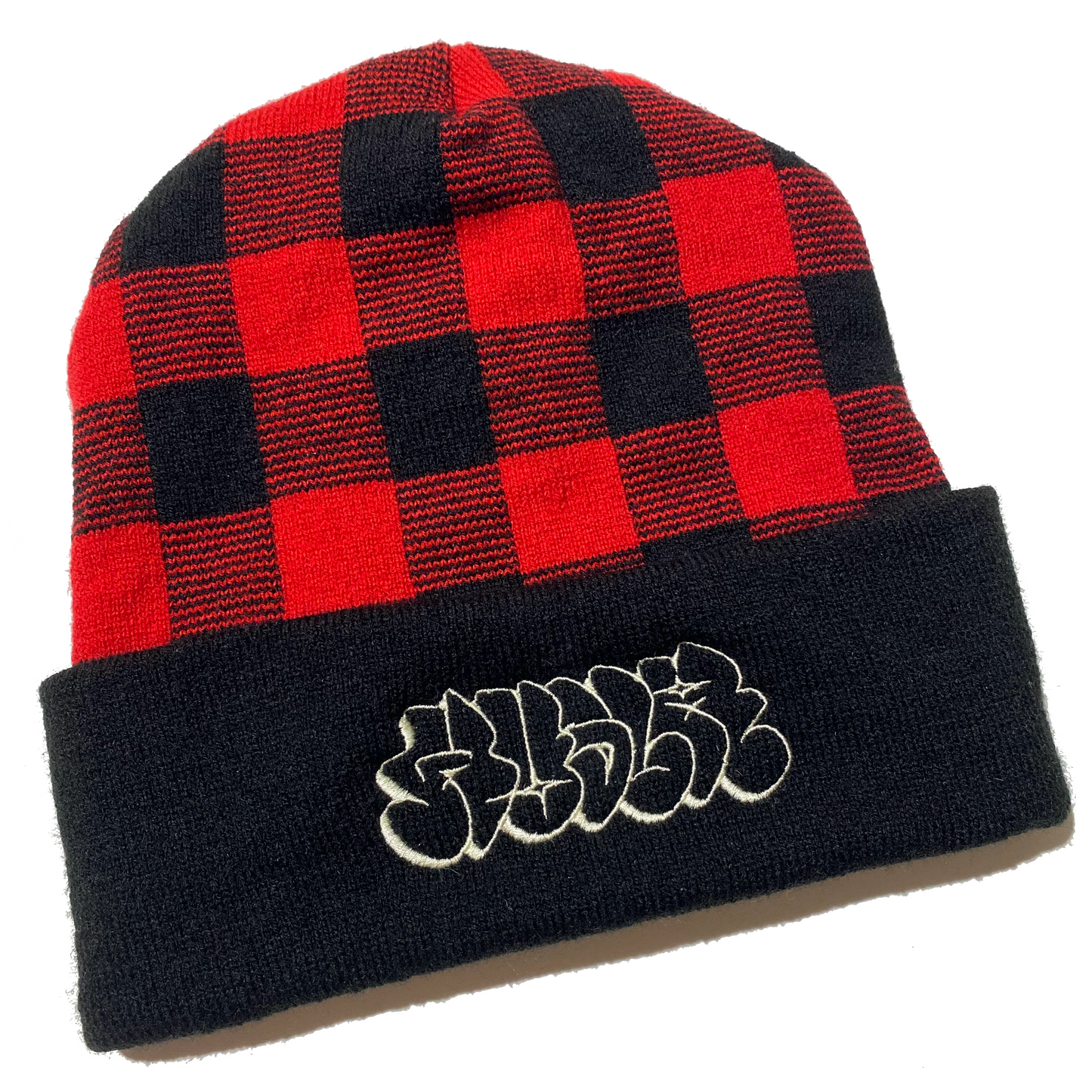 Hollow Checkered Beanie
