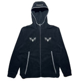 Bat Fleece Hoodie [Black]