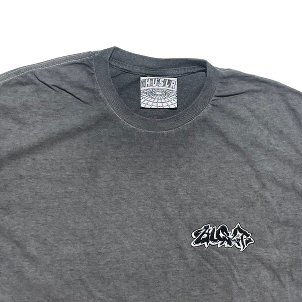 Graff Logo Oil Wash Tee [Black]