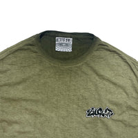 Graff Logo Oil Wash Tee [Green]