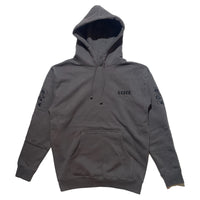 Skull Sleeves Hoodie [Charcoal]