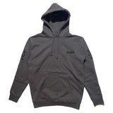 Skull Sleeves Hoodie [Charcoal]