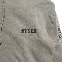 Skull Sleeves Hoodie [Charcoal]
