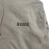 Skull Sleeves Hoodie [Charcoal]