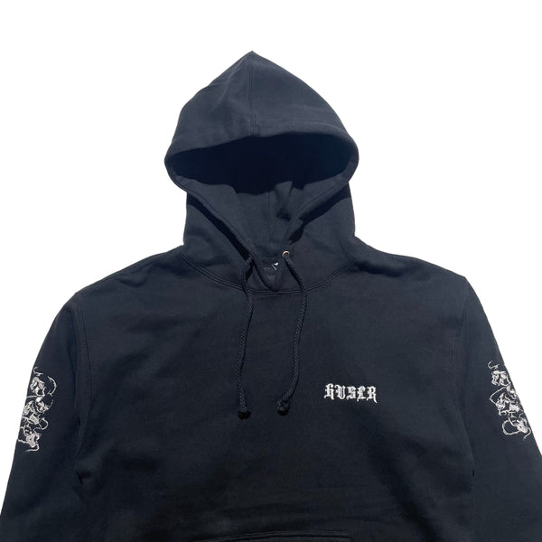 Skull Sleeves Hoodie [Black]