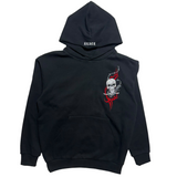 Skull & Wire Heavyweight Hoodie [Black]