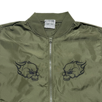 Skulls Bomber Jacket [Olive]