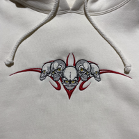 Skulls Hoodie [Cream]