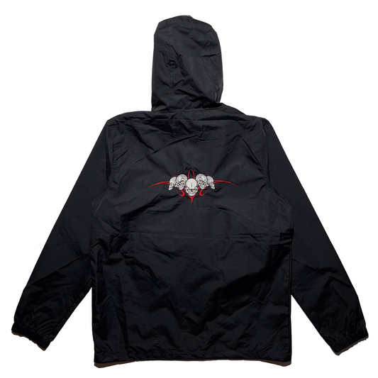 Skulls Quarter-Zip Jacket