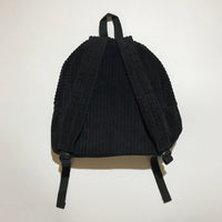 Corduroy Backpack [Black]
