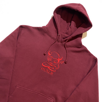 Devil Hoodie [Maroon]