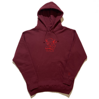 Devil Hoodie [Maroon]