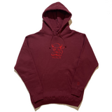Devil Hoodie [Maroon]