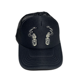 Revolver Trucker Hat [Black/White]
