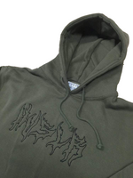Outline Hoodie [Olive Green]