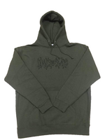 Outline Hoodie [Olive Green]