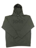 Outline Hoodie [Olive Green]