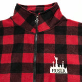 Checker Fleece [Red/Black]