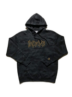 Outline Hoodie [Black Camo]