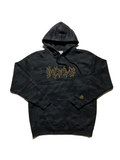 Outline Hoodie [Black Camo]
