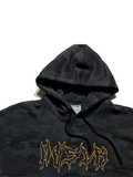 Outline Hoodie [Black Camo]